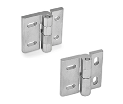 GN 235-NI-Hinges with adjusting slotted holes